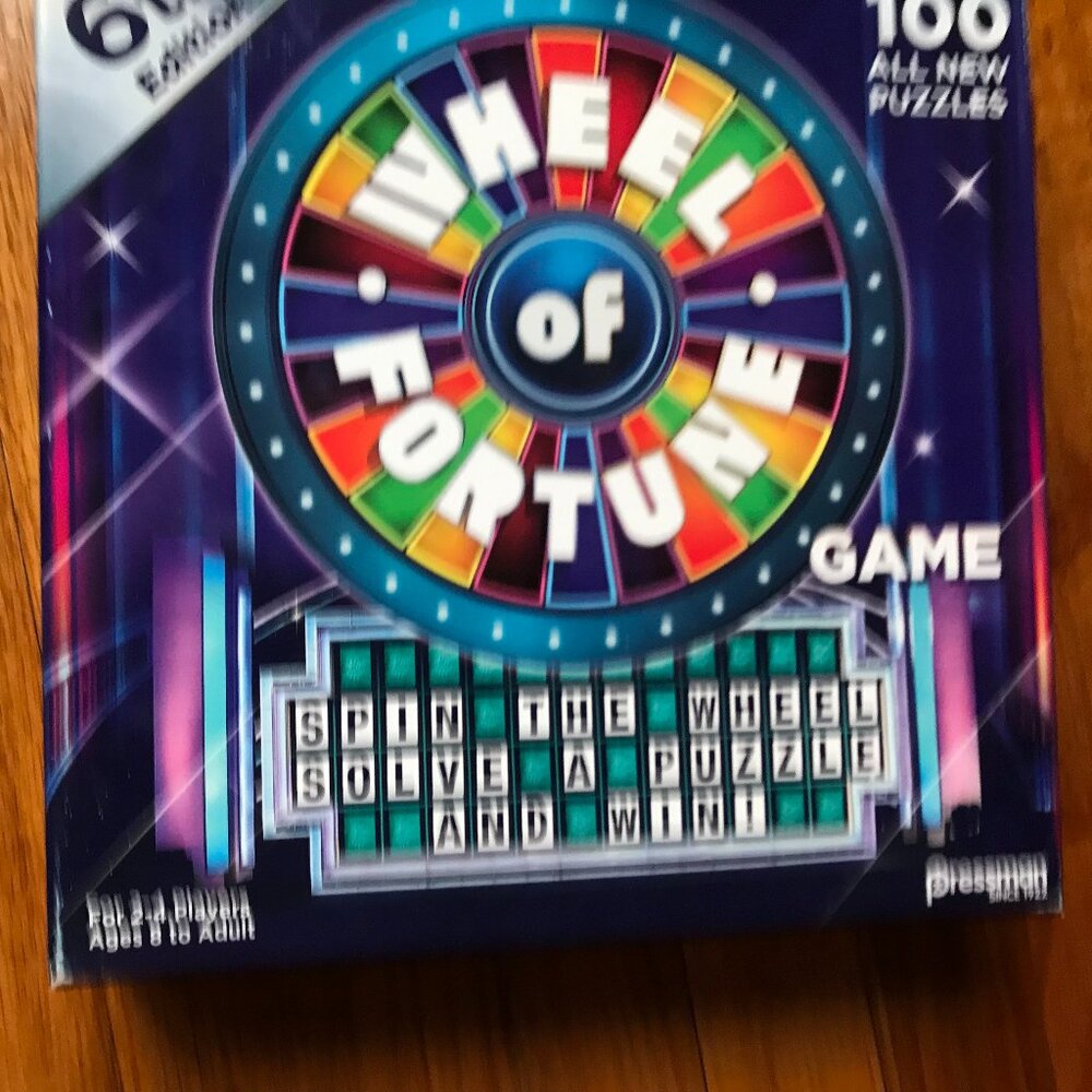Wheel of Fortune Game: 6th Edition - Spin The Wheel, Solve A Puzzle, And Win by